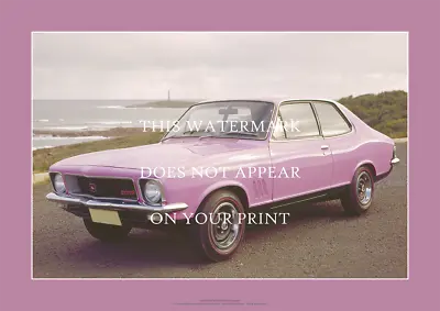 $79.95 • Buy Holden Torana LJ XU-1 Art Print – Strike Me Pink Colour Scheme – 3 Sizes Poster