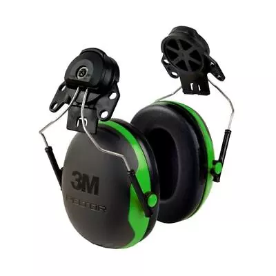 3M X1P3E Peltor Cap Mount Ear Muffs Hard Hat Attachment Noise Reduction NRR 21dB • $21.99