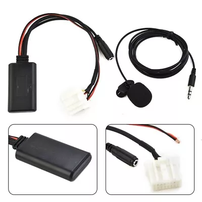 Car AUX Audio Cable Adapter/Bluetooth Mic For Mazda 3 5 6 MX-5/RX-8 Stereo Radio • $12.59