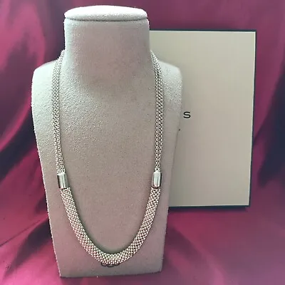 Links Of London Silver Effervescence Star Necklace New Large Links Box Reduced • £149.99