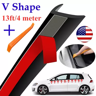 13ft For Mazda V Shape Car Side Windows Door Trim Edge Moulding Sealing Strips • $12.89