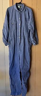 Chic Aramark 44L Industrial Coveralls 100 % Cotton Silver Buttons • $15