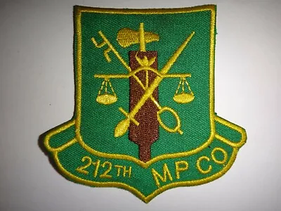 Vietnam War US 212th MILITARY POLICE Company Patch • $11.20