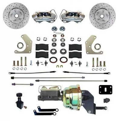 1964-72 Mopar A Body Leed Brakes Front Power Disc Brake Conversion Kit (D&S) • $1479