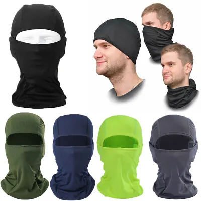 1/3 PCS Full Face Masks Cover Head Cover Motorcycle Helmet Liner Balaclava Hats • $5.99