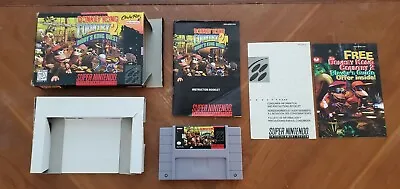 Donkey Kong Country 2: Diddy's Kong Quest Super Nintendo SNES Complete CIB Lot ! • $143.99