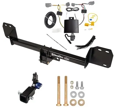 Trailer Tow Hitch For 16-23 Volvo XC90 Hidden Removable 2  Receiver W Wiring Kit • $577.74