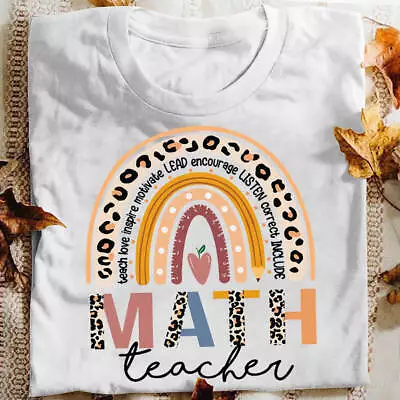 Specialist Math Teacher 2D T-SHIRT US SIZE ALL OVER PRINT FATHER DAY GIFT • $12.33