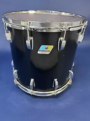 14”dia.X 13”deep Ludwig 6ply Maple  B/O Badge Power Tom (20 Lugs) • $224.95