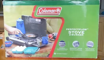 Coleman Perfectflow 2 Burner Stove - New In Box • $48.99