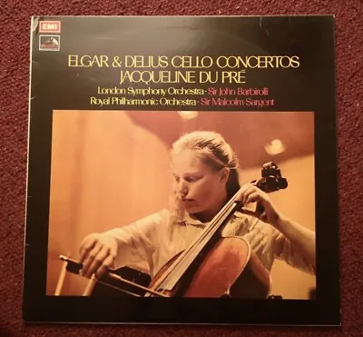 Jacqueline Du Pre Cello Concertos Vinyl LP • £18