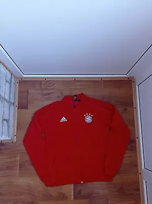 FC Bayern Munich 2017 2018 UCL Football Pre-Match Jacket Adidas Top Size S Men’s • $44.99