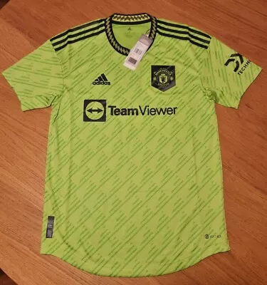 Manchester United Third Authentic Player's Edition Shirt Adidas 2022-23 BNWT Med • £49.99