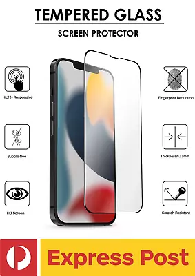 $17.50 • Buy IPhone 14 Pro Max MATTE Anti-Glare Tough Tempered Glass Screen Protector 9H