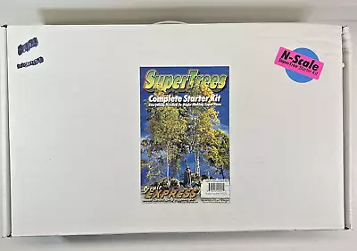 N Scale Scenic Express Super Trees Train Layout Scenery Model Starter Kit • $49