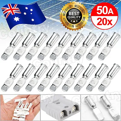 $9.35 • Buy 20x 50 Amp Copper Terminals Connector For 50a Anderson Style Plugs Contacts AU