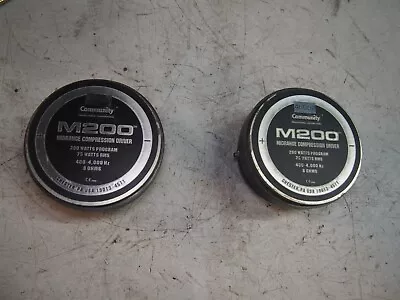PAIR Community M200 Midrange Horn Drivers Tested Working!! • $49