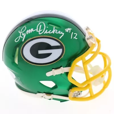 Lynn Dickey Signed Autographed Green Bay Packers Flash Mini Helmet Jsa Coa • $79.99