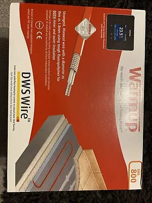 Warmup  DWS 800w 4.5 To 5.9 (Sq/m) Underfloor Heating Loose Wire -New • £60