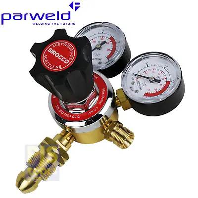 Acetylene Single Stage 2 Gauge Gas Welding Cutting Regulator 1.5 Bar Parweld • £32