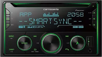 Carrozzeria Pioneer Car Audio 2DIN FH-4600 DSP CD USB Bluetooth NEW • $193.53