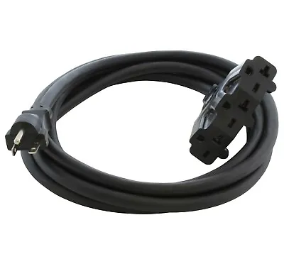 10ft 20 Amp NEMA 6-20P To (3)NEMA 6-20R Outdoor Extension Cord By AC WORKS® • $35.99