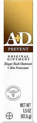 A+D Original Diaper Rash Skin Ointment Baby Skin Protectant With Lanolin 1.5 Ou • $6.95