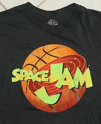 VTG SPACE JAM GRAPHIC T-SHIRT Basketball ADULT LARGE Cotton WARNER BROS • $9.97