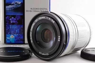 【TOP MINT】OLYMPUS M.ZUIKO DIGITAL 40-150mm F/4-5.6 ED MSC Silver Lens IN... • $154.31