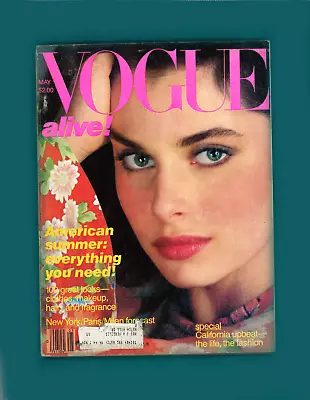 Vogue-may 1980-gia Carangi-nastassia Kinski-antonio Lopez-jamie Lee Curtis-calif • $64.99