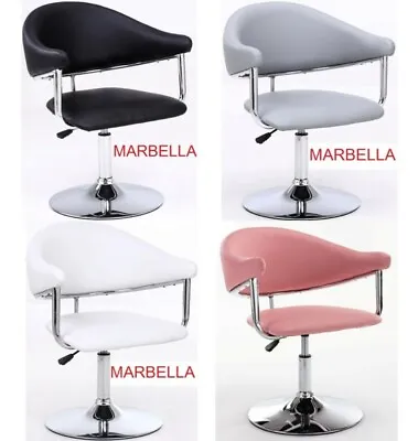  Marbella   Padded Leather Style Barber Chair Beauty Hairdresser Salon Chair • £69.95