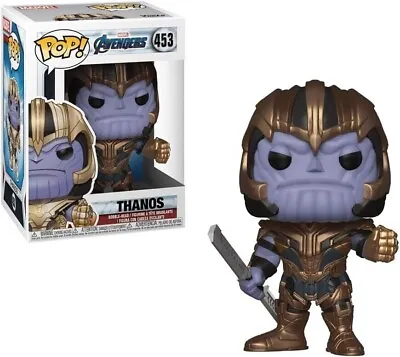 Funko Pop! Marvel: Avengers Endgame - Thanos Vinyl Figure #453 #36672 NEW • £12.99