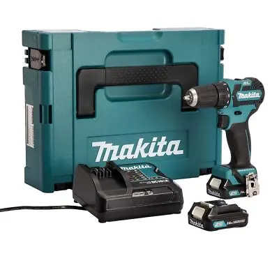 Makita DF332DSAJ 12v Max CXT Cordless Brushless Drill Driver Inc 2x 2.0Ah Batts • £199.49