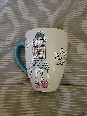 Mary Kay Good Morning Doll Face Coffee Mug Cup 2015 Seminar 20oz • $23.49