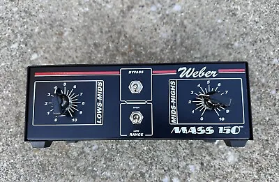 Weber Mass 150 150-Watt Attenuator Rare Working Well Tested • $249