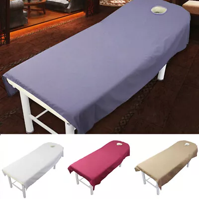 Washable SPA Table Cover Massage Table Sheet Beauty Salon Sheets Bed Cover US • $9.99