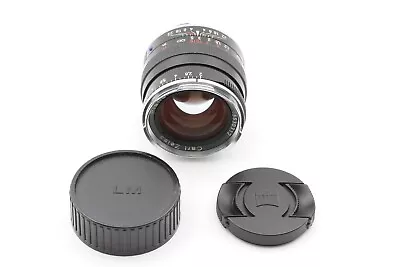 【Mint】Carl Zeiss Planar T* 50mm F/2 ZM Black Lens Leica M Mount From Japan • $549.99