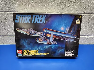AMT-ERTL Star Trek Model U.S.S. Enterprise NCC-1701 - Cut-Away - Open Box • $39.99