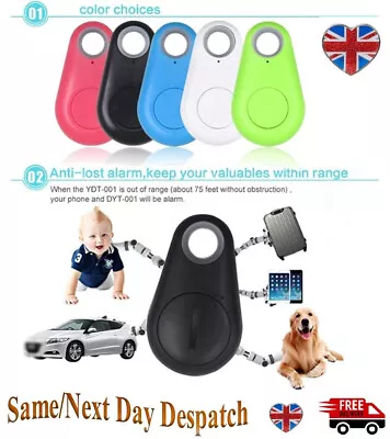 £3.19 • Buy GPS Tracker Anti Lost Alarm Bluetooth Key Finder Dog Locator Smart Tag Child UK