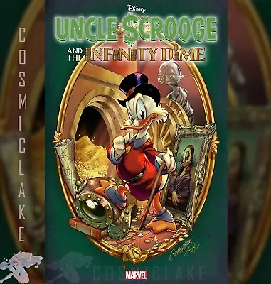 Uncle Scrooge And Infinity Dime #1 1:50 Ratio J Scott Campbell Var Pre 6/19☪ • $119.95