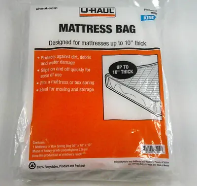 U-HAUL KING SIZE MATTRESS BAG  Brand New • $15.20