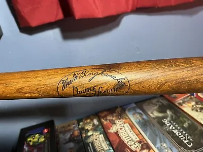 Antique Vtg 1900s The W Bingham Co #50 DOUBLE HEADER 35” Baseball Bat Rare EX+ • $200