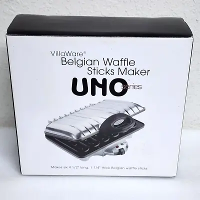 VillaWare Belgian Waffle 6 Sticks Maker Uno Series 2008 • $265.19
