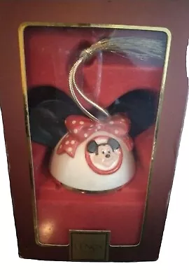 Lenox Disney My Own Mickey Mouse Ears Christmas Tree Ornament • $19.99