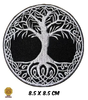 £1.99 • Buy Tree Of Life Patch Iron On Sew On Badge Embroidered Patch
