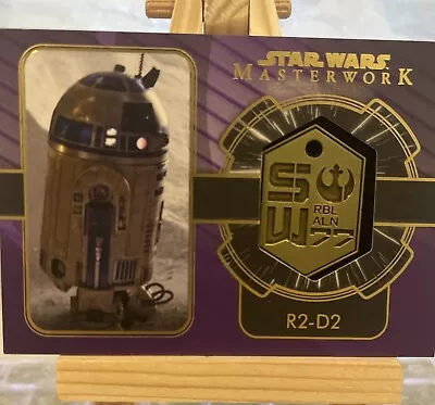 Star Wars Masterwork R2-D2 /50 Dog Tag Relic Rare Skywalker Medallion Movie Prop • $189