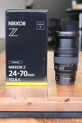 Nikon NIKKOR Z 24-70mm F/2.8 S Standard Camera Lens - Black • $1530