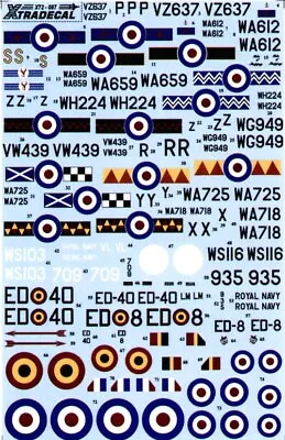 Xtradecal 72087 1:72 Gloster Meteor T.7 • £7.20