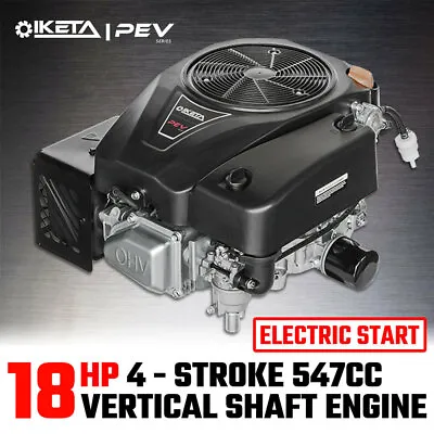 18HP Vertical Shaft Engine Lawn Mower Petrol Motor 4 Stroke OHV Ride On Mower • $620.10