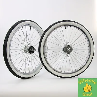 $79.99 • Buy 20  Chrome Steel Lowrider Wheelset 48 Spokes **With Tires**